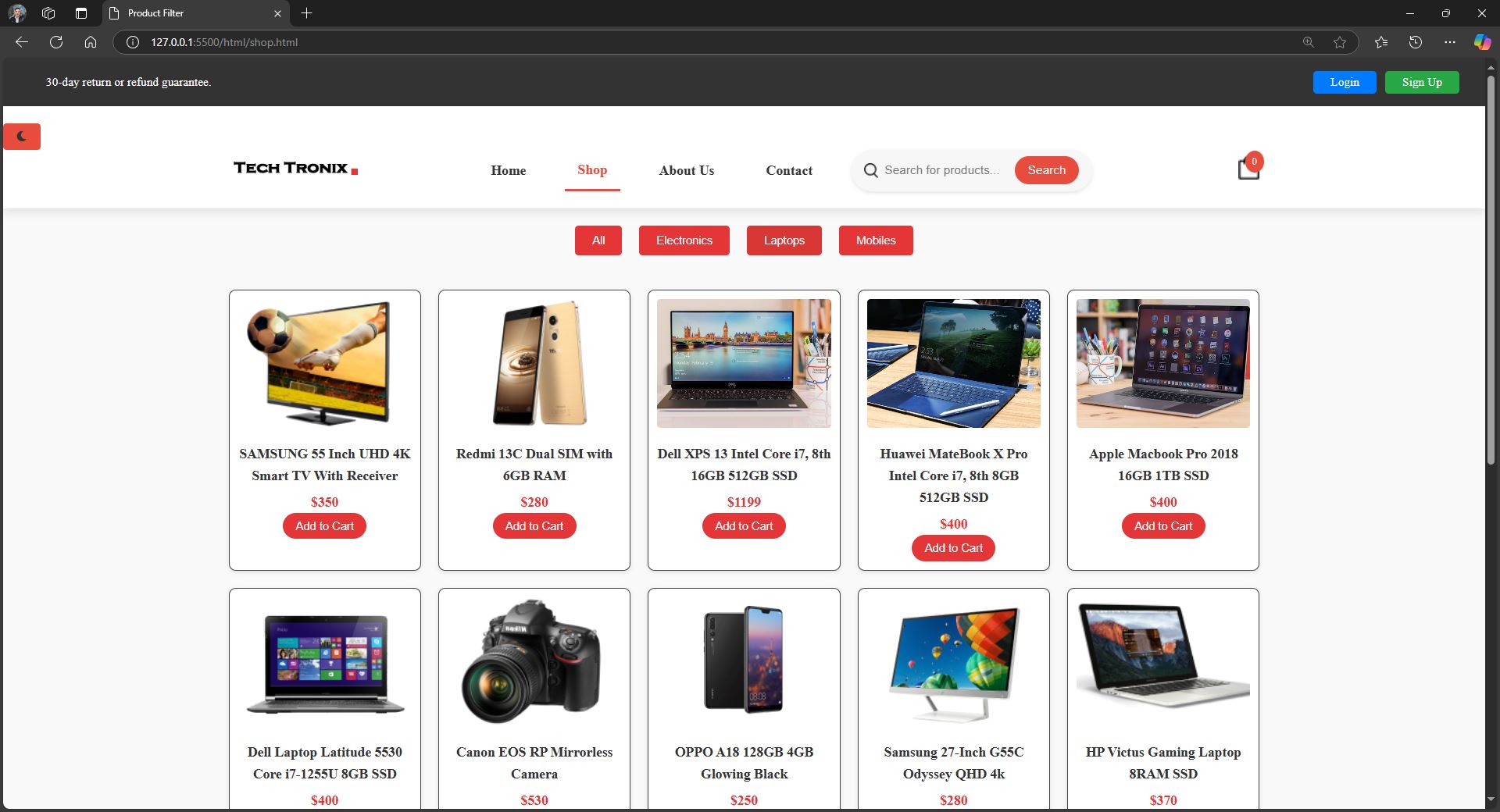 E-Commerce Platform